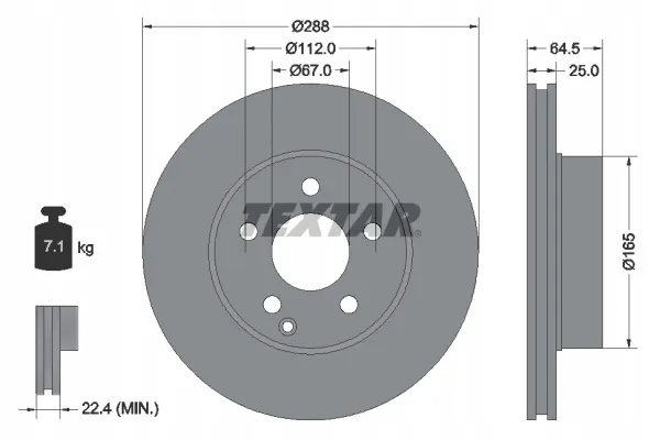 textar-92159603-tarcza-hamulcowa