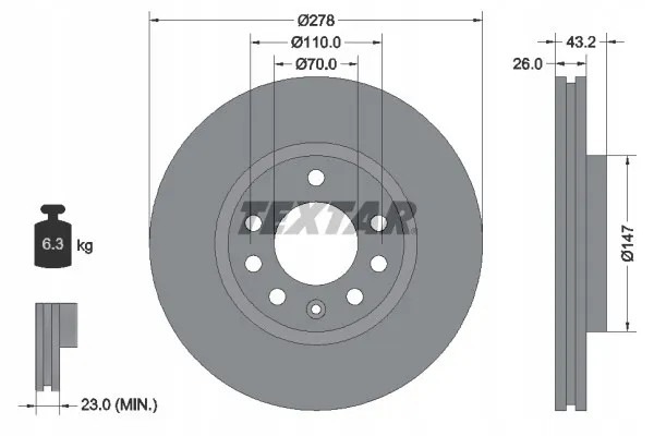 textar-92156400-tarcza-hamulcowa-numer-katalogowy-oryginalu-opel-5569026oropel-93188919