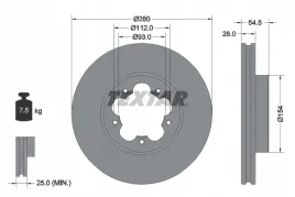 textar-92151803-tarcza-hamulcowa
