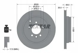 textar-92147603-tarcza-hamulcowa