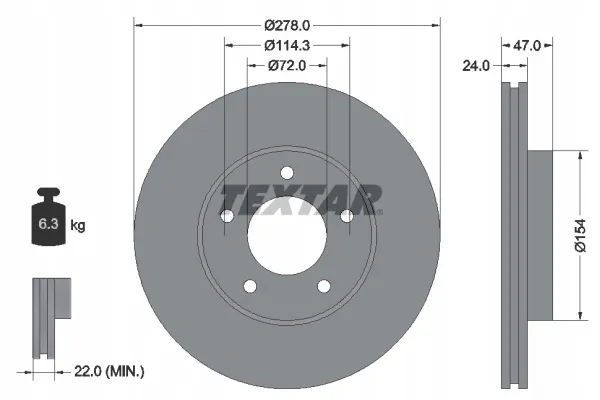 textar-92146503-tarcza-hamulcowa-stan-nowy