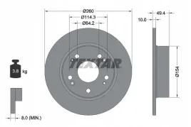 textar-92144603-tarcza-hamulcowa