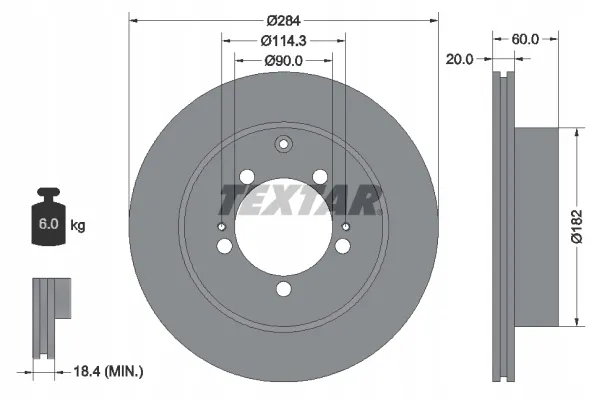 textar-92134700-tarcza-hamulcowa