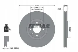 textar-92133203-tarcza-hamulcowa