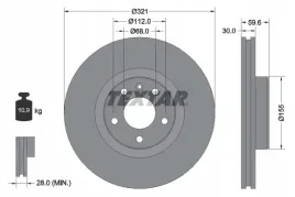textar-92132305-tarcza-hamulcowa