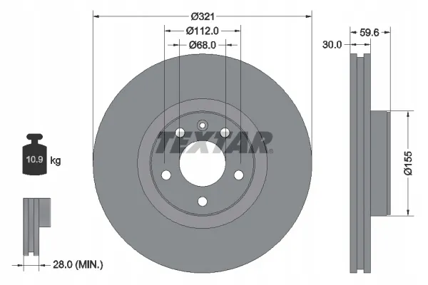 textar-92132305-tarcza-hamulcowa-stan-nowy