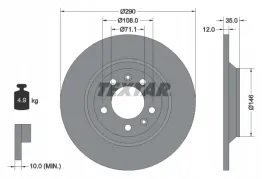 textar-92129603-tarcza-hamulcowa