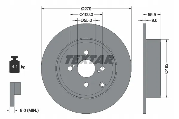 textar-92126303-tarcza-hamulcowa