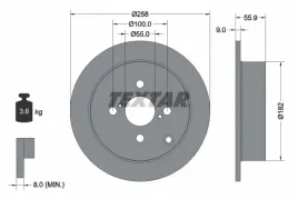 textar-92126103-tarcza-hamulcowa