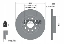 textar-92120705-tarcza-hamulcowa