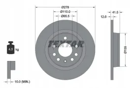 textar-92118503-tarcza-hamulcowa