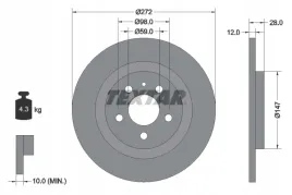 textar-92118203-tarcza-hamulcowa