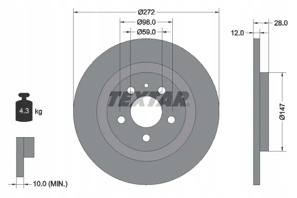 textar-92118203-tarcza-hamulcowa-stan-nowy
