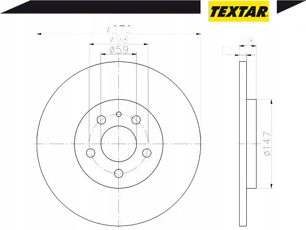 textar-92118203-tarcza-hamulcowa-jakosc-czesci-zgodnie-z-gvo-p-zamiennik-o-jakosci-porownywalnej-do-oryginalu
