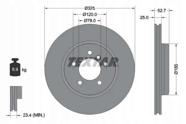 textar-92106905-tarcza-hamulcowa-stan-nowy