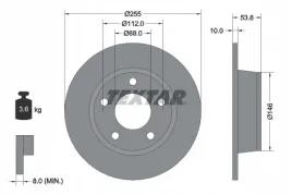 textar-92104103-tarcza-hamulcowa