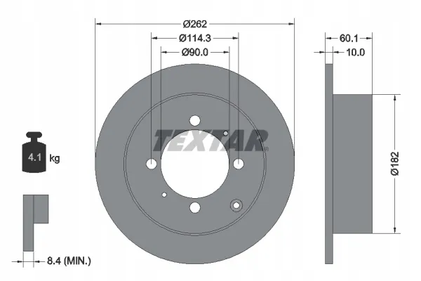 textar-92104000-tarcza-hamulcowa