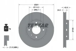 textar-92100403-tarcza-hamulcowa