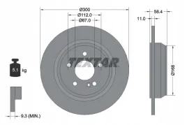 textar-92099403-tarcza-hamulcowa