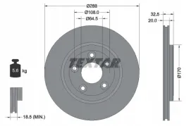 textar-92099100-tarcza-hamulcowa