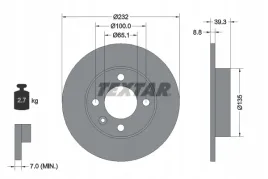 textar-92098203-tarcza-hamulcowa