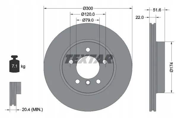 textar-92097205-tarcza-hamulcowa-stan-nowy