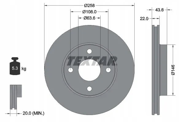 textar-92096203-tarcza-hamulcowa