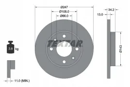 textar-92092803-tarcza-hamulcowa