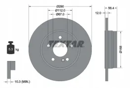 textar-92091103-tarcza-hamulcowa