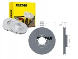 textar-92088200-tarcza-hamulcowa-producent-czesci-textar