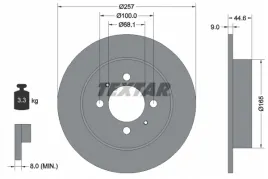 textar-92079900-tarcza-hamulcowa
