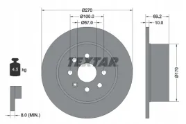 textar-92075503-tarcza-hamulcowa