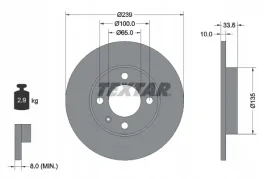 textar-92071903-tarcza-hamulcowa
