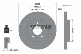 textar-92059403-tarcza-hamulcowa