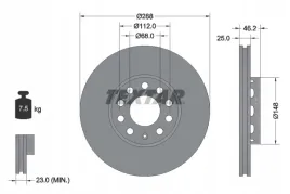textar-92057605-tarcza-hamulcowa