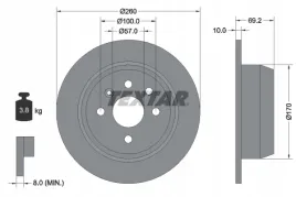 textar-92057000-tarcza-hamulcowa