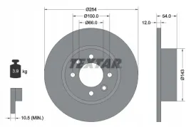 textar-92051500-tarcza-hamulcowa