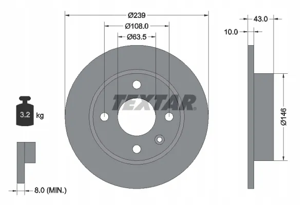 textar-92050900-tarcza-hamulcowa-stan-nowy