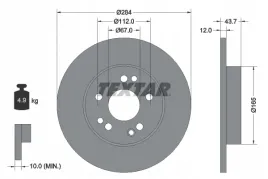 textar-92031803-tarcza-hamulcowa