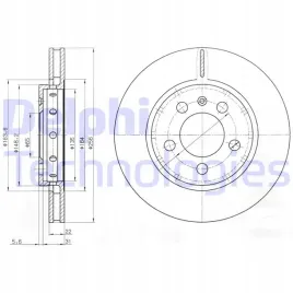 delphi-bg3611-tarcza-hamulcowa