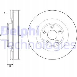 delphi-bg4833c-tarcza-hamulcowa