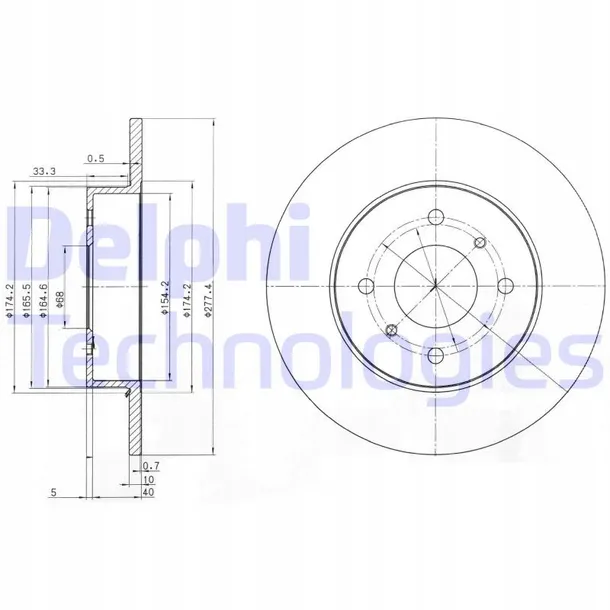 delphi-bg3764-tarcza-hamulcowa