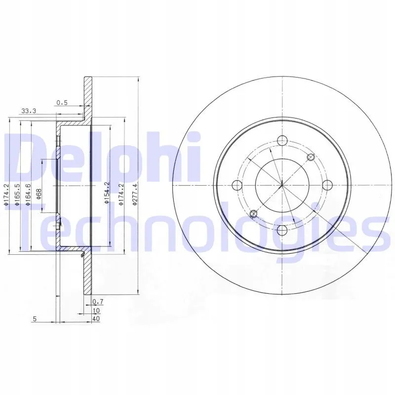 delphi-bg3764-tarcza-hamulcowa-stan-nowy