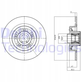 delphi-bg9027rs-tarcza-hamulcowa