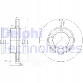 delphi-bg3558-tarcza-hamulcowa