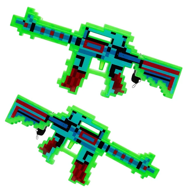 minecraft-karabin-pixel-zielony-wiek-dziecka-3-lata