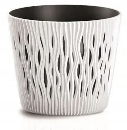 doniczka-sandy-round-dsr190-biala-wklad