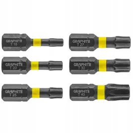 graphite-bity-udarowe-tx10-tx40x25mm-6szt-56h541