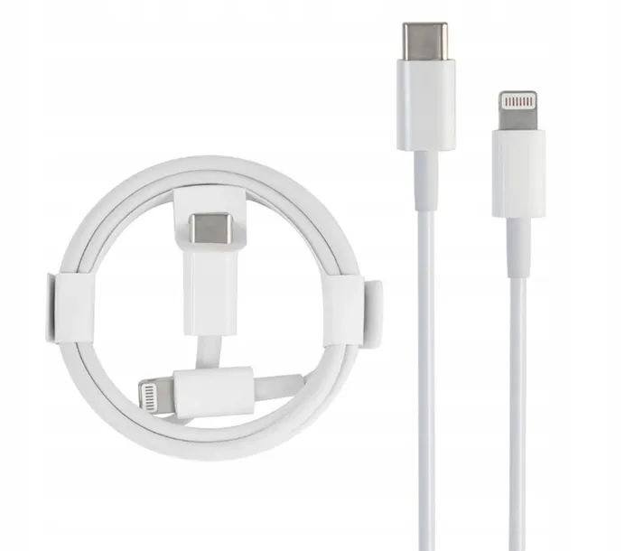 kabel-iphone-lightning-usb-c-ladowarka-ultra-fast-stan-nowy-kolor-bialy