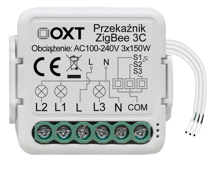 modul-oxt-mini-przekaznik-3-obwody-zigbee-tuya